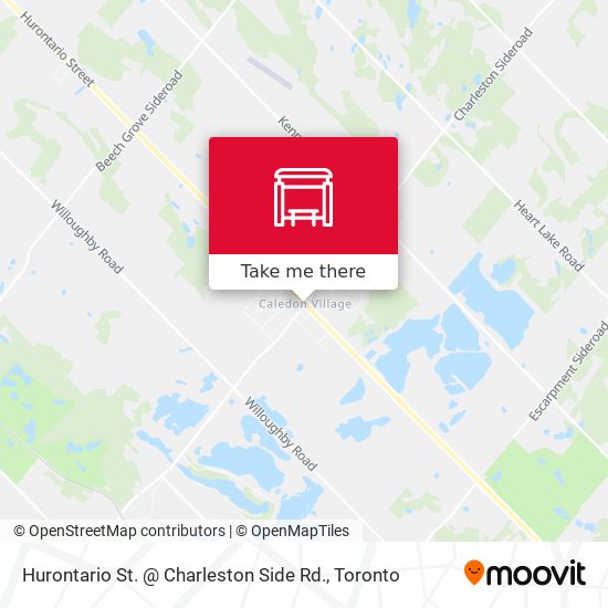 Hurontario St. @ Charleston Side Rd. plan