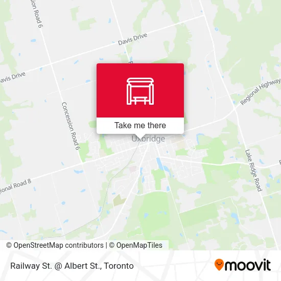Railway St. @ Albert St. map
