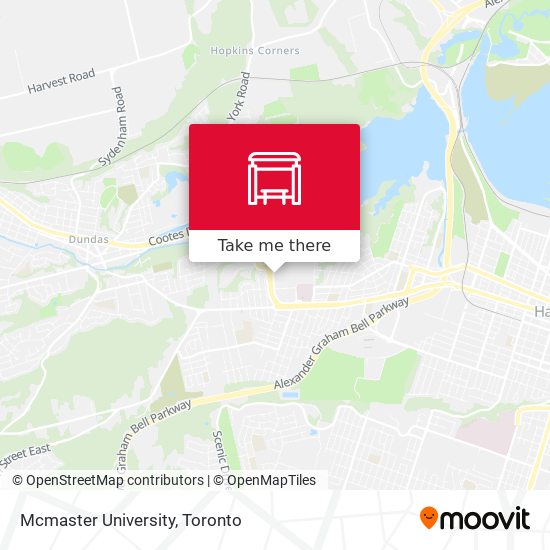 Mcmaster University map