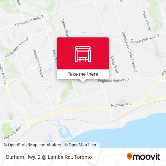 Durham Hwy. 2 @ Lambs Rd. map