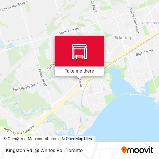 Kingston Rd. @ Whites Rd. plan