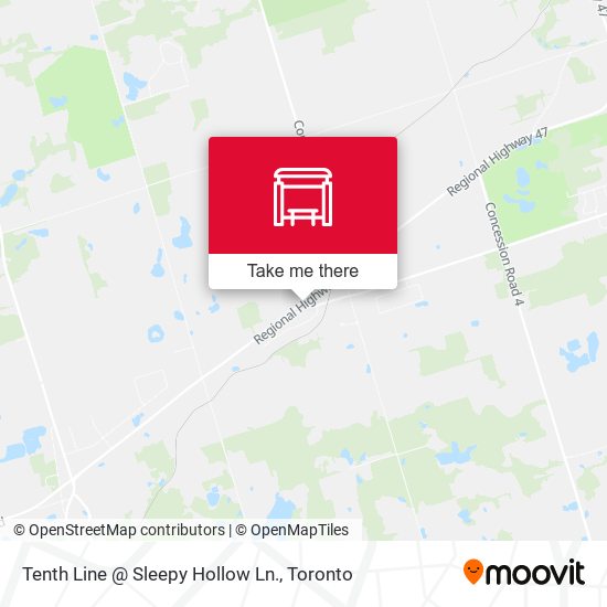 Tenth Line @ Sleepy Hollow Ln. plan