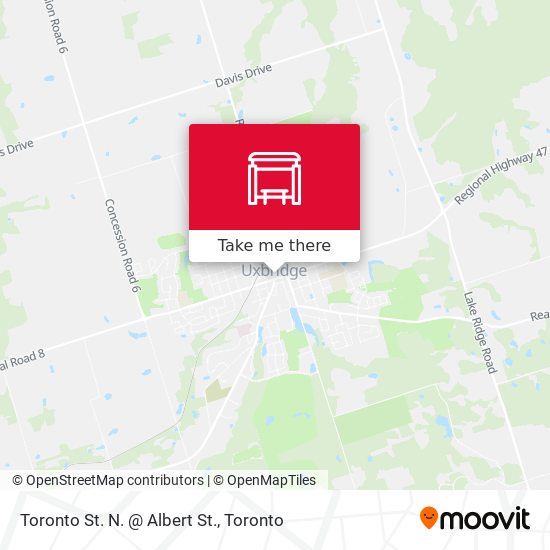 Toronto St. N. @ Albert St. map