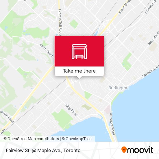 Fairview St. @ Maple Ave. map