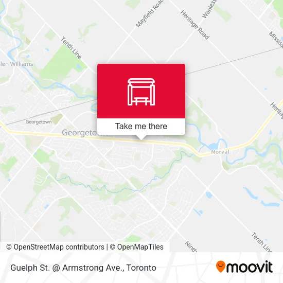 Guelph St. @ Armstrong Ave. map