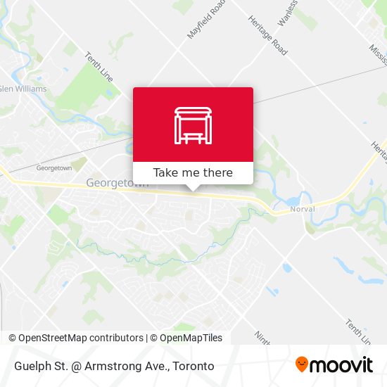 Guelph St. @ Armstrong Ave. map