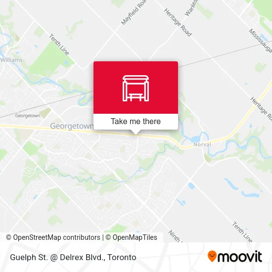 Guelph St. @ Delrex Blvd. map