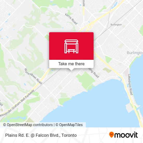 Plains Rd. E. @ Falcon Blvd. map
