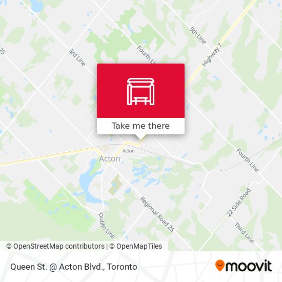 Queen St. @ Acton Blvd. plan