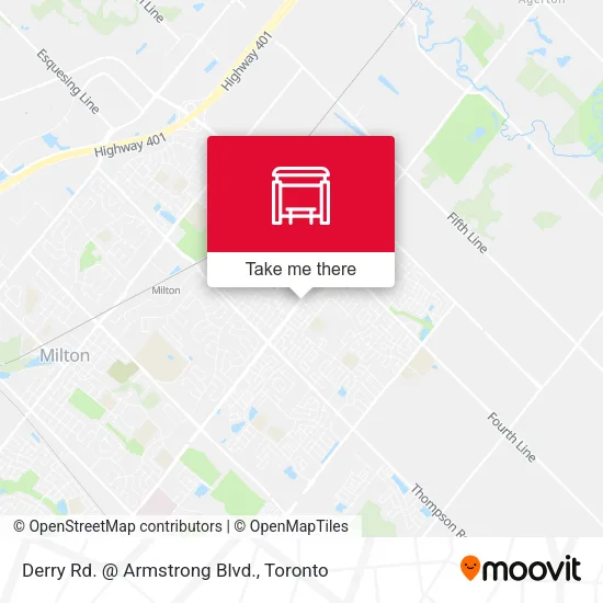 Derry Rd. @ Armstrong Blvd. map