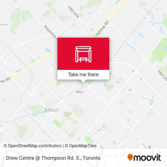 Drew Centre @ Thompson Rd. S. map