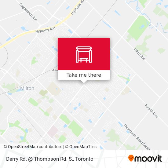 Derry Rd. @ Thompson Rd. S. map