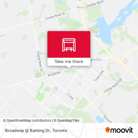 Broadway @ Banting Dr. plan