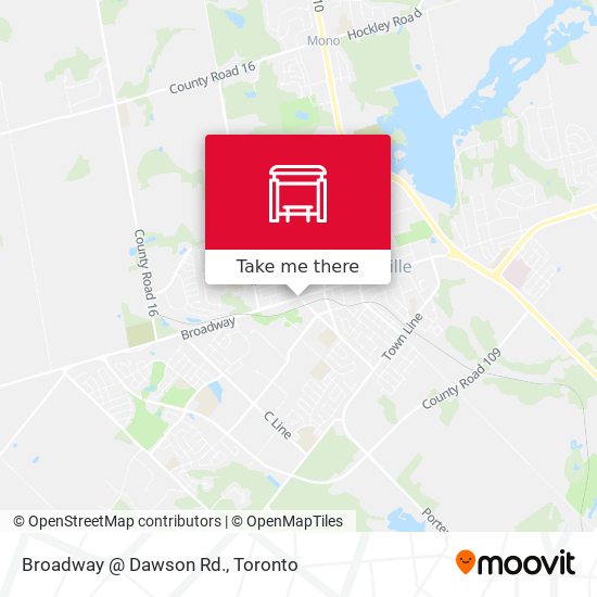 Broadway @ Dawson Rd. plan