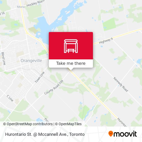 Hurontario St. @ Mccannell Ave. map