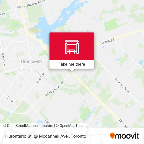 Hurontario St. @ Mccannell Ave. map