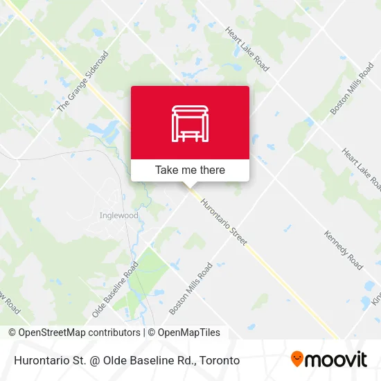 Hurontario St. @ Olde Baseline Rd. map