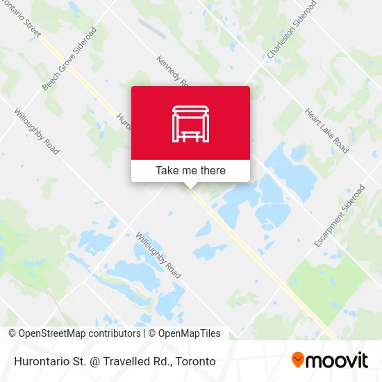 Hurontario St. @ Travelled Rd. map