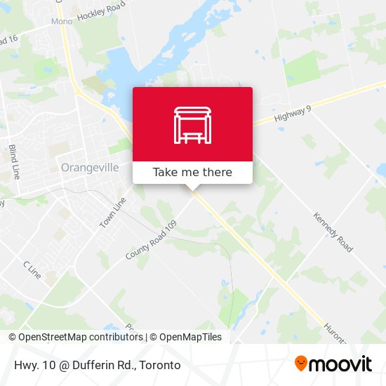 Hwy. 10 @ Dufferin Rd. plan