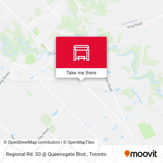 Regional Rd. 50 @ Queensgate Blvd. map