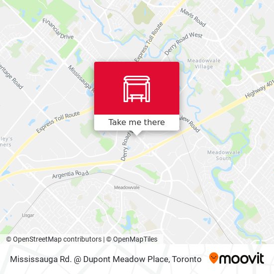 Mississauga Rd. @ Dupont Meadow Place map