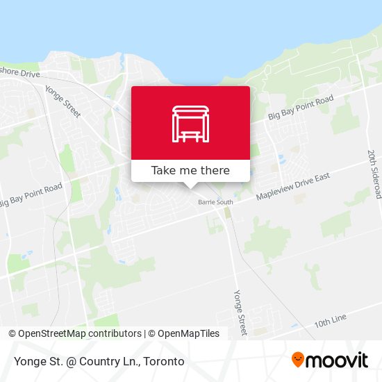 Yonge St. @ Country Ln. plan