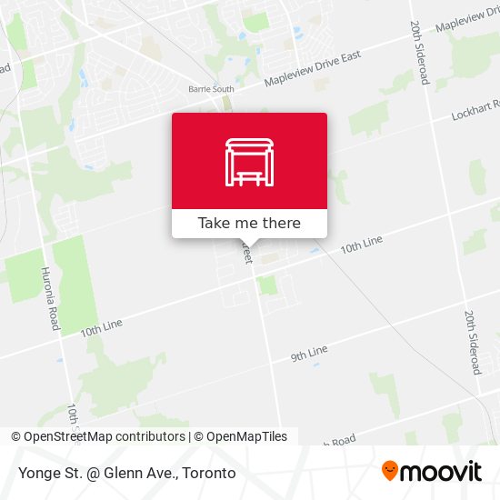 Yonge St. @ Glenn Ave. plan