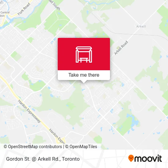 Gordon St. @ Arkell Rd. plan