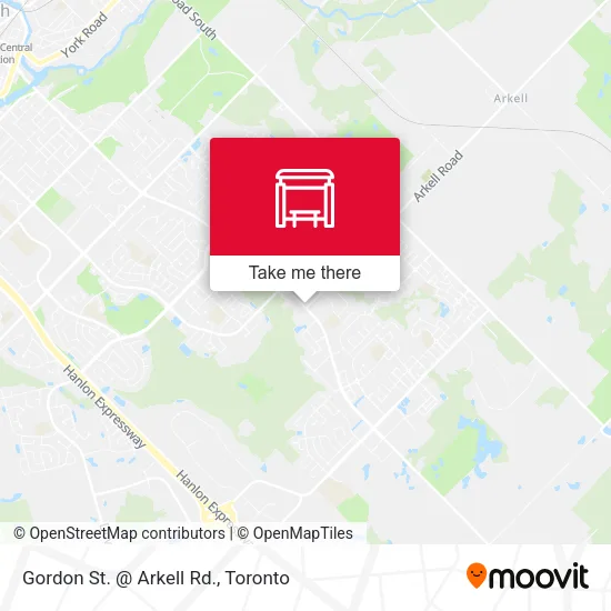 Gordon St. @ Arkell Rd. plan