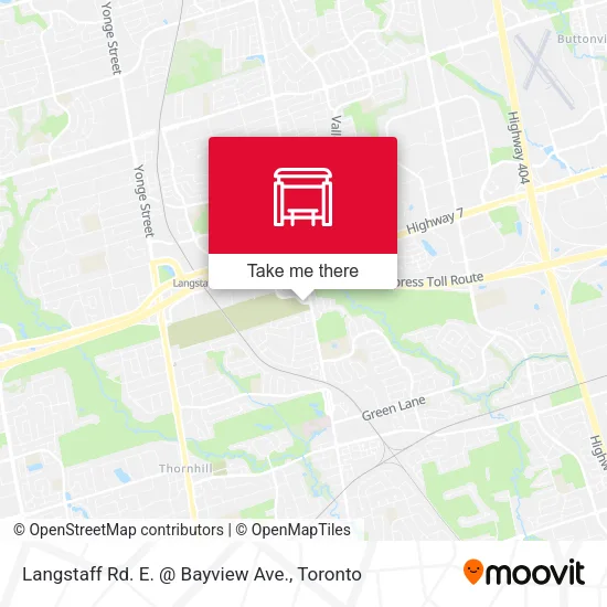 Langstaff Rd. E. @ Bayview Ave. map
