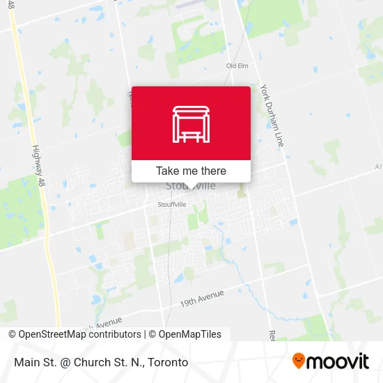 Main St. @ Church St. N. map