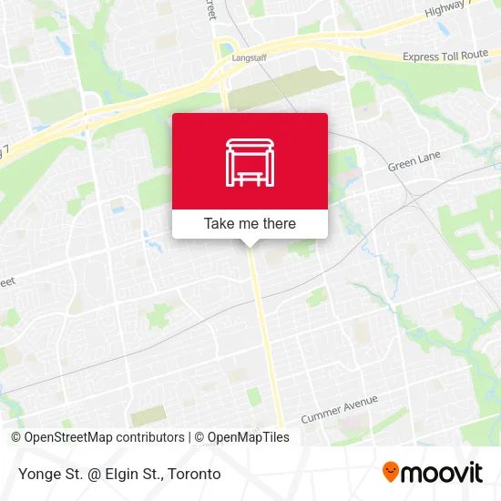Yonge St. @ Elgin St. plan