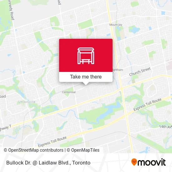Bullock Dr. @ Laidlaw Blvd. map
