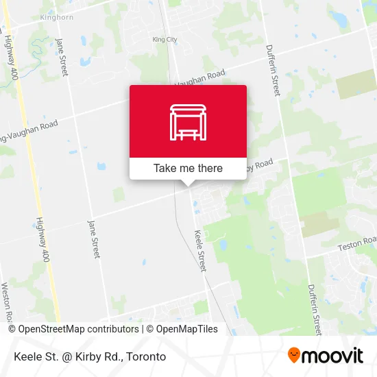 Keele St. @ Kirby Rd. map