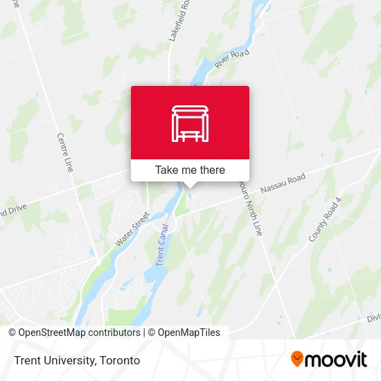 Trent University map