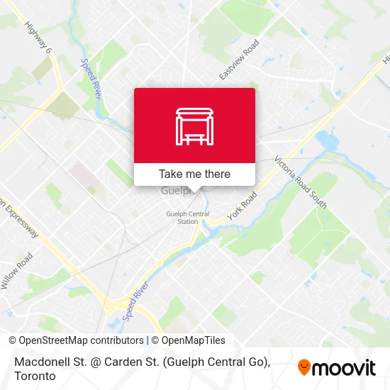 Macdonell St. @ Carden St. (Guelph Central Go) plan