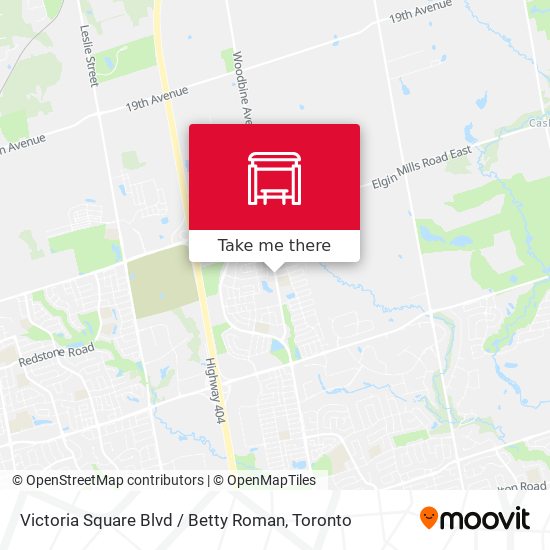 Victoria Square Blvd / Betty Roman plan