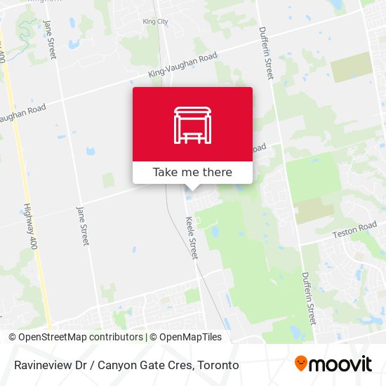 Ravineview Dr / Canyon Gate Cres map