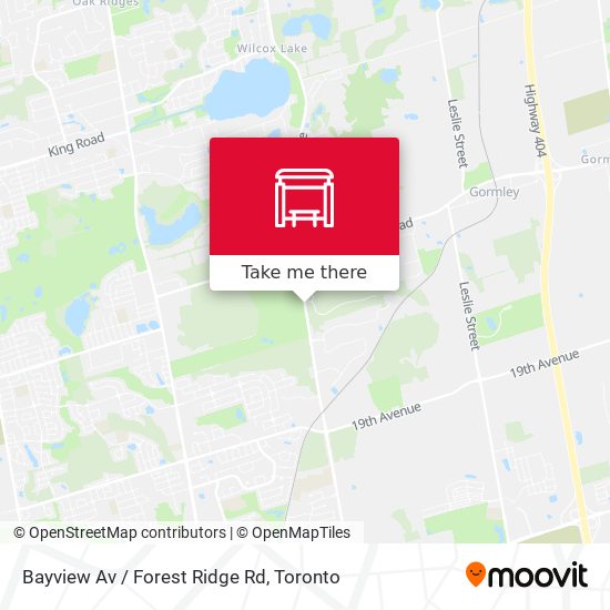 Bayview Av / Forest Ridge Rd plan