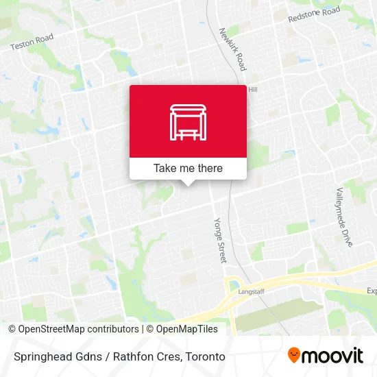 Springhead Gdns / Rathfon Cres map