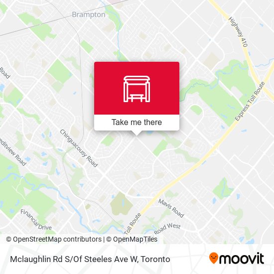 Mclaughlin Rd S / Of Steeles Ave W map