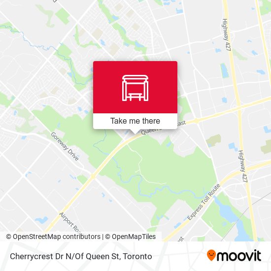 Cherrycrest Dr N/Of Queen St map