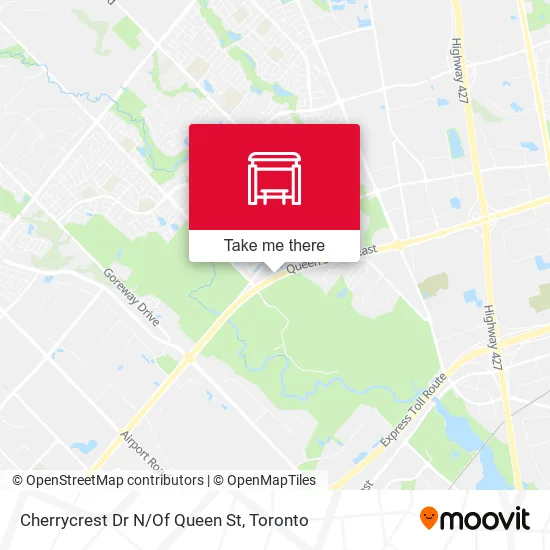 Cherrycrest Dr N/Of Queen St map