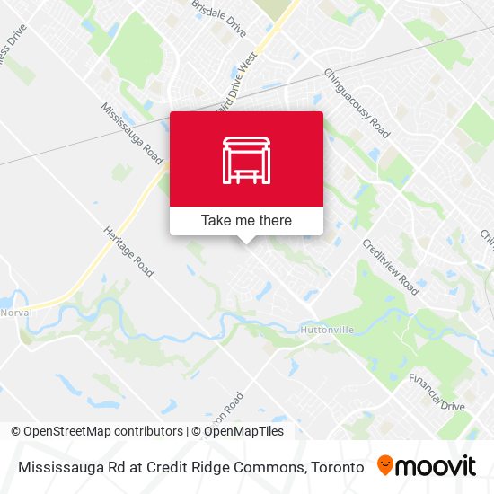 Mississauga Rd at Credit Ridge Commons map