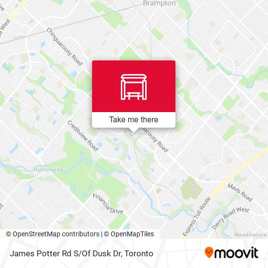 James Potter Rd S/Of Dusk Dr map
