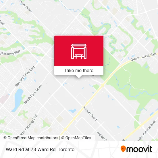 Ward Rd at 73 Ward Rd map