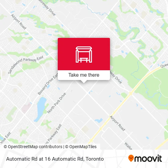 Automatic Rd at 16 Automatic Rd map