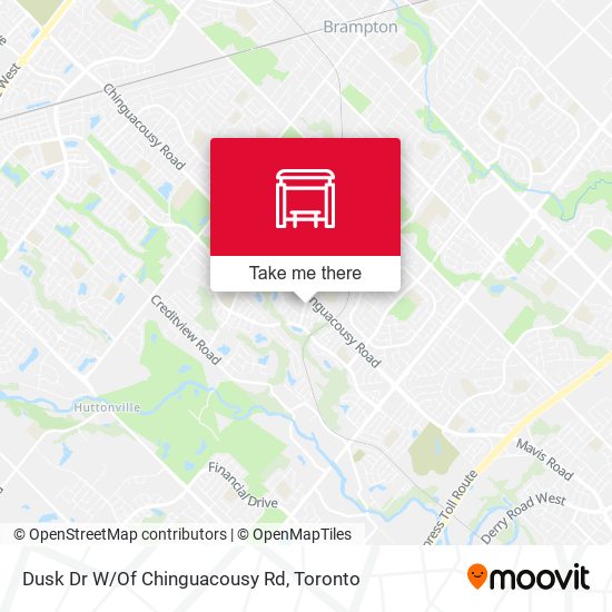 Dusk Dr W/Of Chinguacousy Rd map