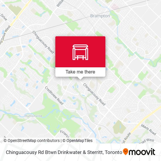 Chinguacousy Rd Btwn Drinkwater & Sterritt map