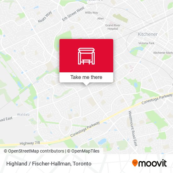 Highland / Fischer-Hallman map